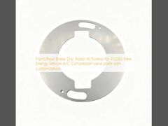 قرص دوار لفرامل أمامية/خلفية مع مسامير لمركبة الطاقة الجديدة EU260 ضاغط مكيف الهواء صمام لوحة مع التخصيص